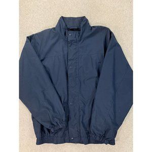 Forrester's‎ Breathable WindProof Water Resistant Golf Jacket (Men's Large) Blue